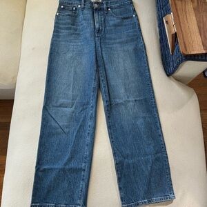 Madewell High Waisted Wide Leg Jeans